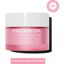 Cream Co. Göz Çevresi Nemlendirici Göz Kremi | Peptit C Vitamini Kafein