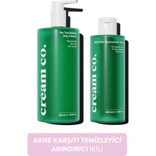 Cream Co. Yağ Dengeleyici Temizleyici Arındıcı İkili (Niacinamide + Çay Ağacı Yağı)