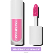 Cream Co. Allık Ruj Göz Farı Glow Tint Radiant Pink | Nemlendirici Makyaj | 505 Pembe | Hyaluronik Asit Peptit