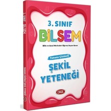 TeknoKapsül Data Yayınları 3.sınıf Bilsem Şekil Yeteneği