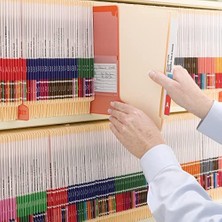 TeknoKapsül Ende Tab Dosya Çanta, Shelf-® Güçlendirilmiş Düz Kesimli Tab, 1 Çanta, Harf Boyut, Manila, Kutu Başına 50 (24115)