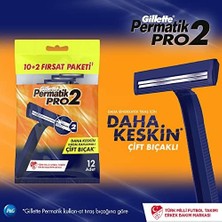 TeknoKapsül Pro2 Kullan At Erkek Tıraş Bıçağı 10+2 Adet Firsat Paketi