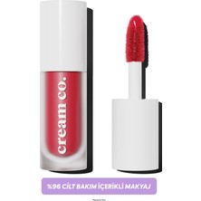 Cream Co. Allık Ruj Göz Farı Glow Tint Deep Red | Nemlendirici Makyaj | 501 Kırmızı | Hyaluronik Asit Peptit
