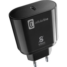 Cellularline  25W Samsung Super Fast Technology Şarj Adaptörü
