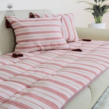 Dnc Home Tekstil Keten Evcil Hayvan Dostu Koltuk Pedi/koltuk Şiltesi, Yıkanabilir Ölçü Seçenekli