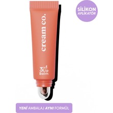 Cream Co. 3in1 Lip Balm 403 | Nemlendirici Parlatıcı Dudak Bakım | Bej Kurabiye | Hyaluronik Asit Seramid