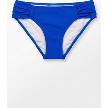 Zi Mavi Kalın Kenarlı Dar Kalıp Bikini Altı