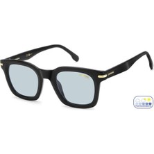 David Beckham Unisex Kemik Güneş Gözlüğü 365/S Siyah Çerçeve Mavi Uv 400 Cam