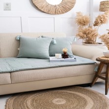 Dnc Home Tekstil Keten Evcil Hayvan Dostu Koltuk Pedi/koltuk Şiltesi, Yıkanabilir Ölçü Seçenekli