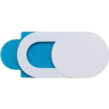TeknoKapsül Web Kamerası Kapağı, Webcam Cover, Notebook, Laptop,, Telefon, Tablet Için Kamera Kapatıcı, Gizleyici Beyaz (3 Adet)