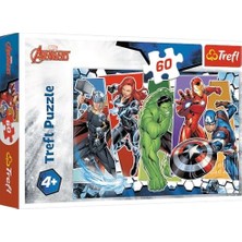 TeknoKapsül 17357 Yenilmez Yenilmezler, Yenilmezler 4 Yaş ve Üzeri Çocuklar Için 60 Parça Yapboz