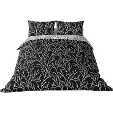 TeknoKapsül Düz Pamuk Nevresim Setleri, Siyah, Çift Kişilik