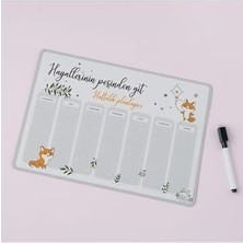 TeknoKapsül Hayallerinin Peşinden Git Mottolu Magnet Planlayıcı
