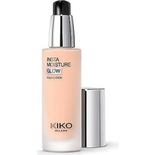 TeknoKapsül Insta Glow Foundation 08 | Nemlendirici Sıvı Fondöten, Parlak Yüzeyli