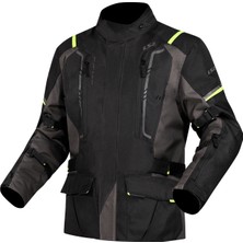 LS2 NARVIK MONT GRİ-SİYAH-NEON SARI