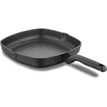 TeknoKapsül Ornella 28X28 cm Kare Grill Tava