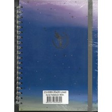TeknoKapsül 0089 Notes 20X28CM Spiralli Sert Kapak 90GR. 96YP. Çizgili Defter