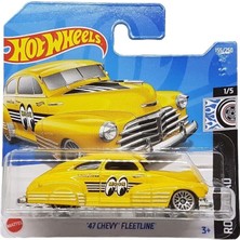 TeknoKapsül - ´47 Chevy Fleetline - Rod Squad 1/5 - HCV91 - Kısa Kart - Mooneyes - Good - Gm - Mattel 2022