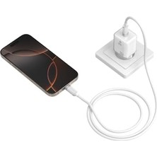 TeknoKapsül Gnp 35W Transparent Gan Şarj Adaptörü ve Type-C Kablo