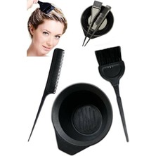 TeknoKapsül İP-123 Evde Bakım 3 Lü Saç Boyama Seti Boya Fırçası + Krepe Tarak 1650