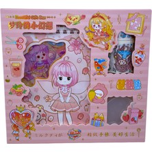 Elit Stickerlı Kendin Yap Anahtarlık Seti