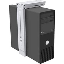 TeknoKapsül Bilgisayar Kasa Taşıyıcı Ayak Metalik Gri