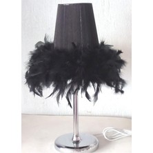 TeknoKapsül Tekay Aydınlatma Siyah Tüylü Siyah