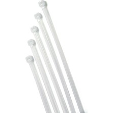 Sepetfy Tork Plastik Kelepçe Kablo Bağı 100'lü 100x2.5mm Beyaz