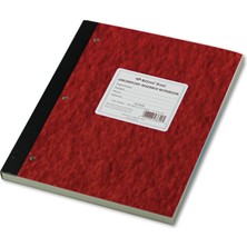 TeknoKapsül Laboratuvar Defteri, 4 x 4 Dörtlü, Kahverengi, Kapak, 11" x 9.3", 100 Numaralı Set (43649)