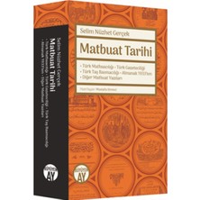TeknoKapsül Matbuat Tarihi (Ciltli): Türk Matbaacılığı -Türk Gazeteciliği - Türk Taş Basmacılığı - Almanak 1933’TEN - Diğer Matbuat Yazıları