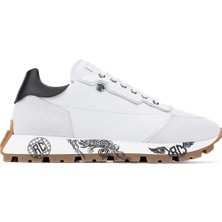 Roberto Cavalli Erkek Hakiki Deri Beyaz Sneakers & Spor Ayakkabı 780 29777 Erk Ayk SK25-26 Neve