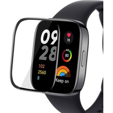 TeknoKapsül 3 Tam Kaplayan Temperli Cam Full Ekran Koruyucu Siyah