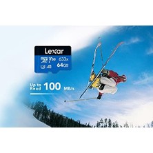 TeknoKapsül 633X 64 GB Micro Sd Kart, Microsdxc Uhs-I Kart W/o Sd Adaptör, Microsd Hafıza Kartı, 100MB/S Okumaya Kadar, A1, 10, U3, V30 (LMS0633064G-BNNAA)