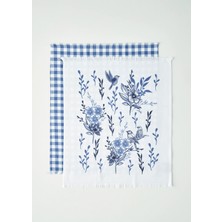 Bleu Blanc Pamuklu Kurulama Bezi 2'li (40X50 Cm)