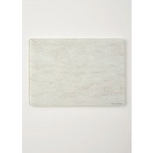 Bella Maison Marbella Cam Kesme Tahtası Ekru (35X25 Cm)