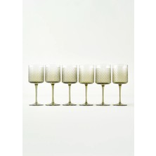 Bella Maison Bubble Kadeh Seti 6'lı Yeşil (400 Cc)