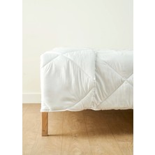 Bella Maison %100 Microfiber Çift Kişilik Yorgan Beyaz (195x215 cm)