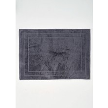 Bella Maison %100 Pamuk Premium Dorita Ayak Havlusu Koyu Gri (50X70 Cm)