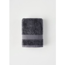 Bella Maison Pamuk Premium Dorita Yüz Havlusu Koyu Gri (50 x 90  cm )