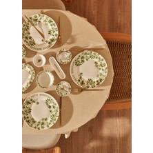 Bella Maison Petit Bonheur Porselen 44 Parça Yemek Ve Kahvaltı Takımı Yeşil