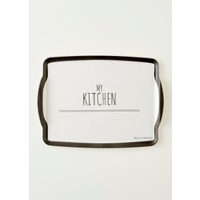 Bella Maison My Kitchen Melamin Tepsi Siyah 42X31 Cm