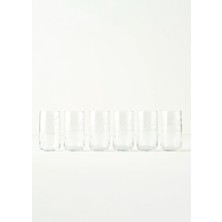 Exclusive Selection 6'lı Meşrubat Bardağı Seti Naturel (365 Cc)