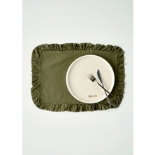 %100 Pamuk Elegance Amerikan Servis Haki (35X45 Cm)