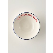 Bella Maison Line Porselen Çukur Sunum Kasesi Lacivert (9,5 cm)