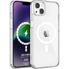 TeknoKapsül Labs 14 Serisi ile Uyumlu Destekli Air Hybrid Şeffaf Kılıf, Darbe Emici Tpu + Pc Şeffaf Kılıf (14 Plus)