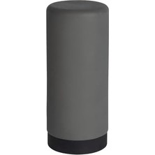 TeknoKapsül Easy Squeez-E Bulaşık Deterjanı Dispenseri, Mutfakta Bulaşık Deterjanı Için, Kolay Dozaj, Sızdırmaz Silikondan Sabunluk, Kapasite 250 Ml, Çap 6 x 14 Cm, Gri