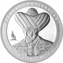 Agakulche 1. Murad Osmanlı Gümüş Sikke Coin