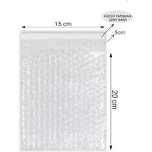 TeknoKapsül Balonlu Torba Bantlı 15X20 +5 (10ADET) Baloncuklu Torba