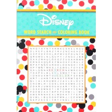 TeknoKapsül Disney Word Search And Coloring Book