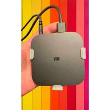 TeknoKapsül Mi Tv Box S ile Uyumlu Tv Montaj Aparatı – Dayanıklı Plastik Tutucu - Tv Montaj Aparatı Televizyon Stand